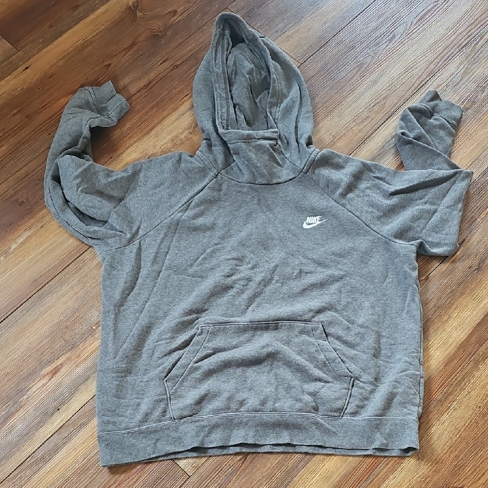 Nike Gray Hoodie Sweater